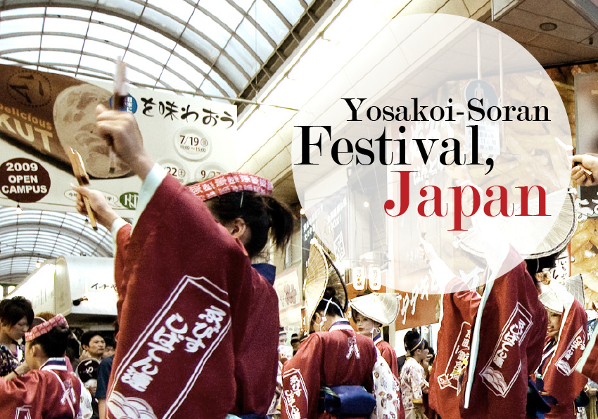 Yosakoi-Soran Festival Japan
