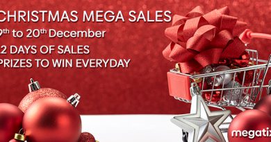 THE MEGATIX CHRISTMAS MEGA SALE 12 Days of Thailand’s Biggest Yearend Travel & Dining Campaign