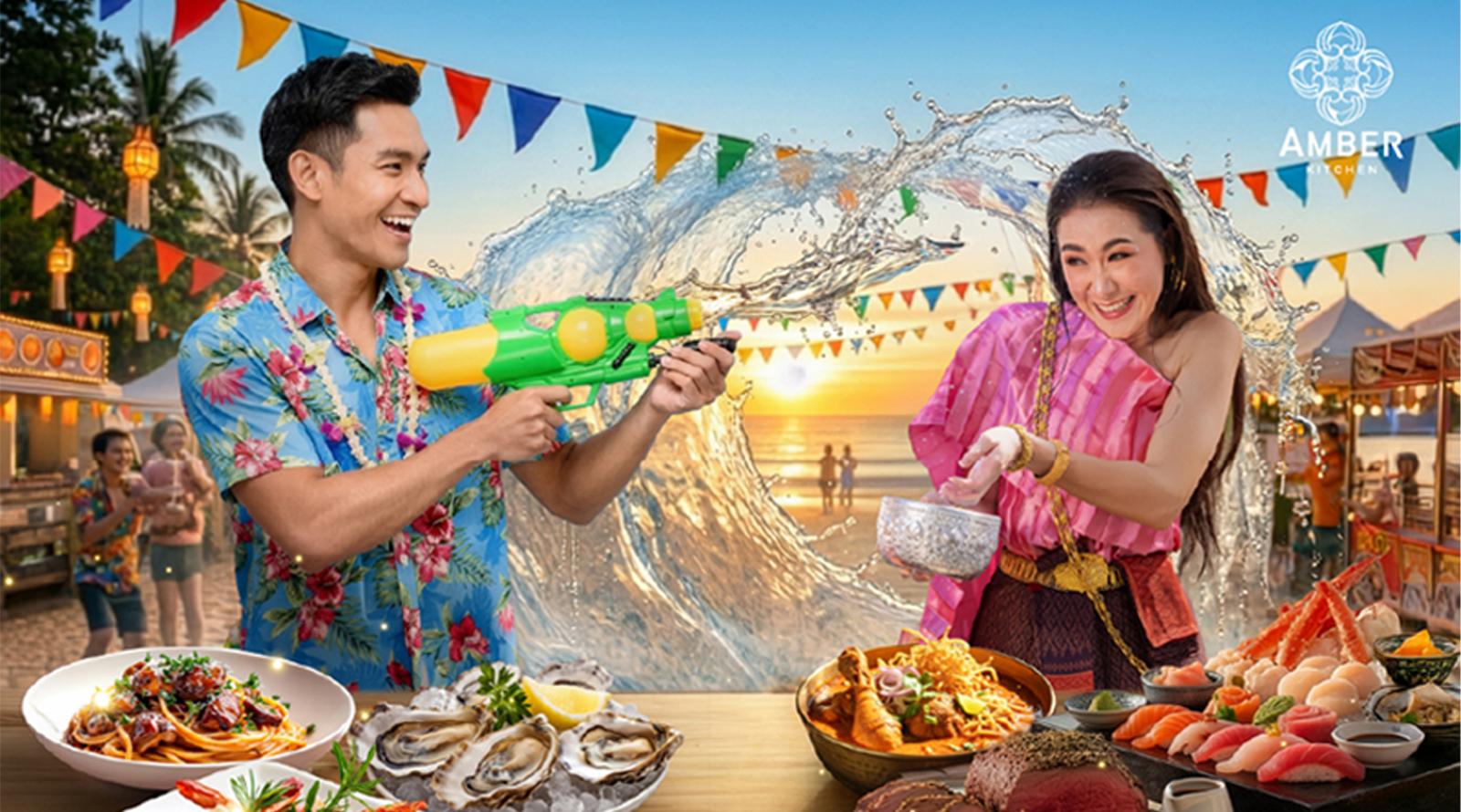 Enjoy a Fun-Filled April with Uplifting Dining Experiences and Activities for Easter and Songkran at Hua Hin Marriott Resort & Spa
