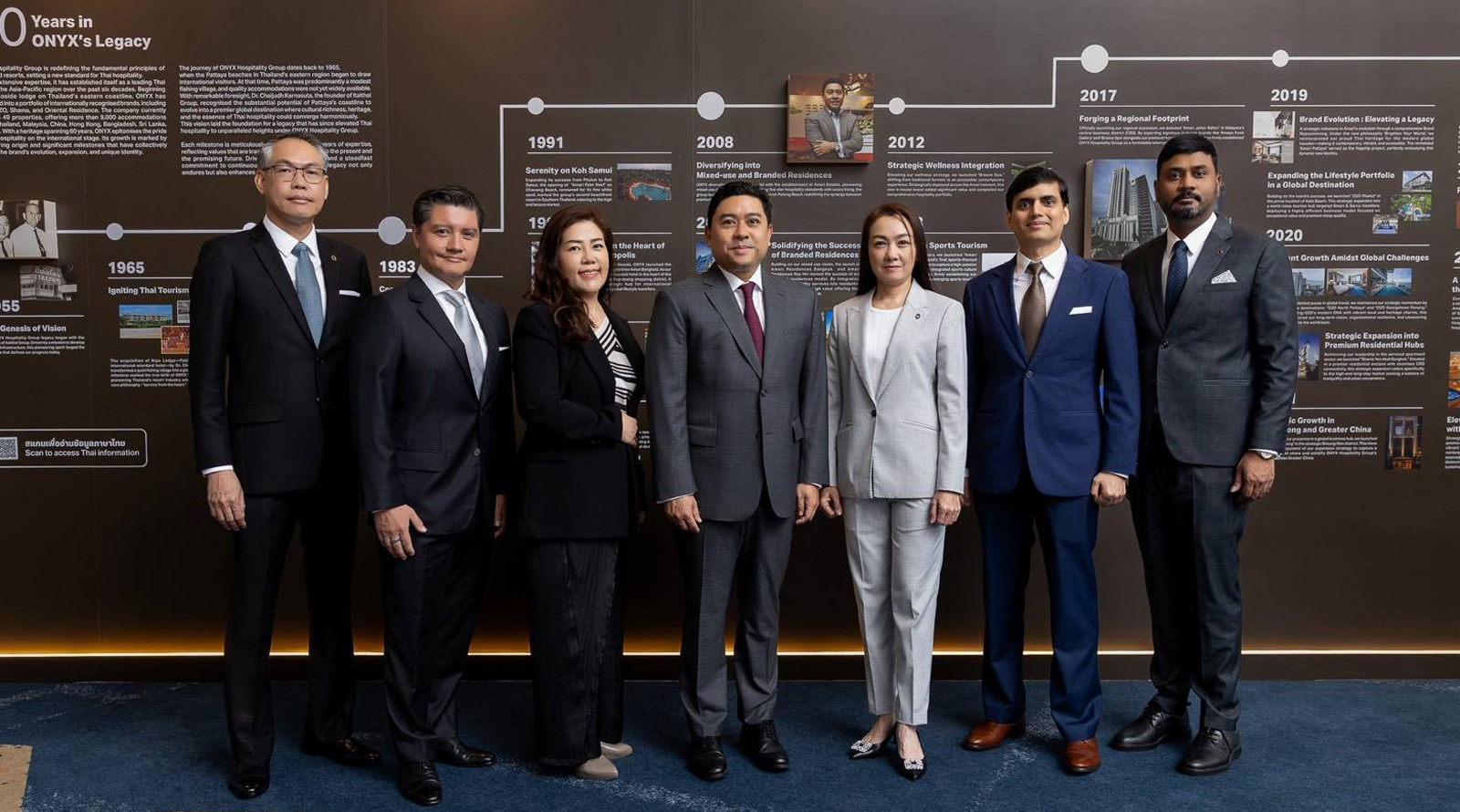 ONYX Hospitality Group Celebrates 60th Anniversary, Sets THB 10.33 Billion Revenue Target with THB 5.5 Billion Expansion Plan