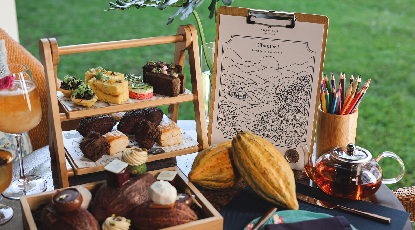 Anantara Chiang Mai Resort Unveils The Mae On – Mae Ping Atelier Afternoon Tea, a Celebration of Northern Terroir, Cacao Craftsmanship and Creative Expression