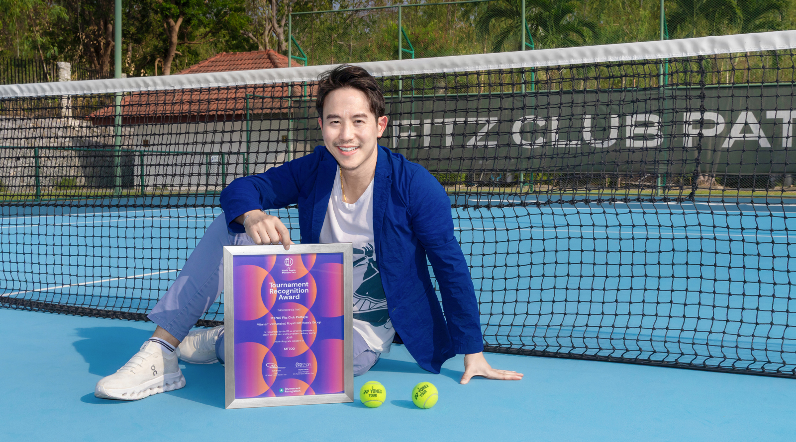 Fitz Club Pattaya Makes History as Thailand’s First ITF Masters Star Tournament Recognition Award Winner, Achieving Elite Global Venue Status