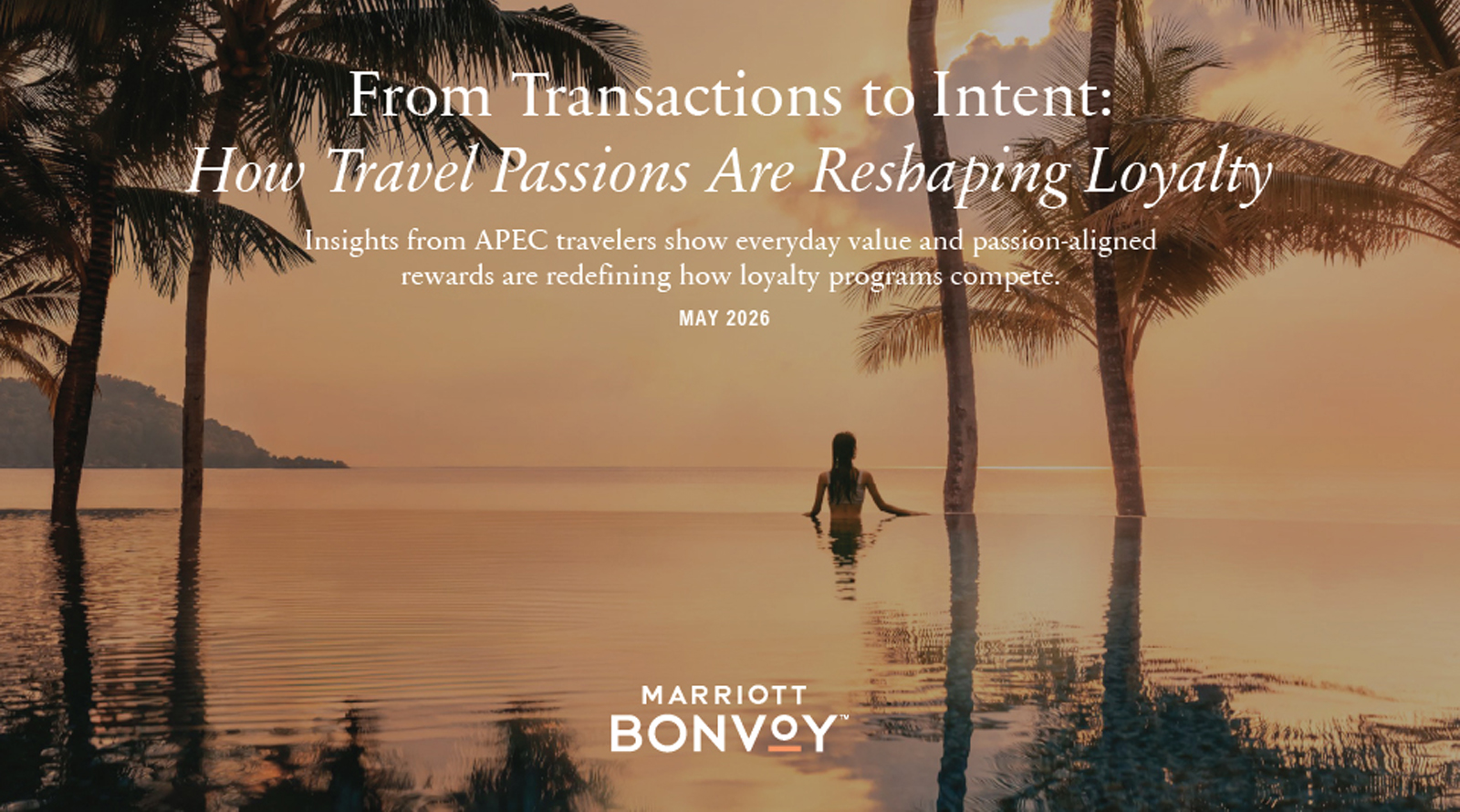 Travel Passions And Local Behaviors Are Reshaping Hotel Loyalty Across Asia Pacific Excluding China, New Marriott Bonvoy Report Finds