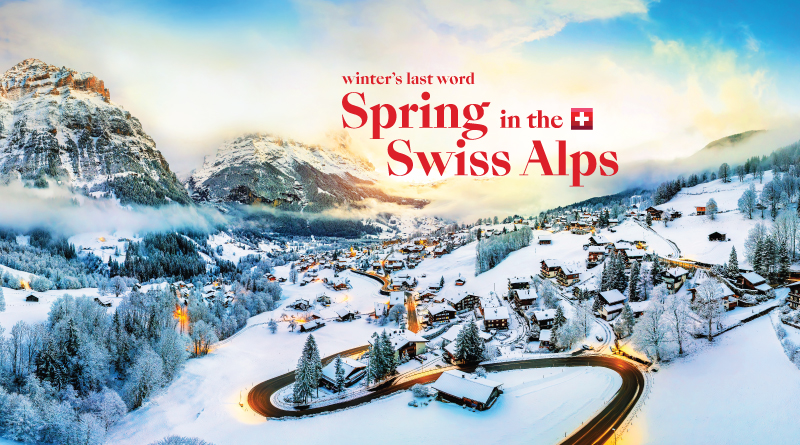 Spring in the Swiss Alps