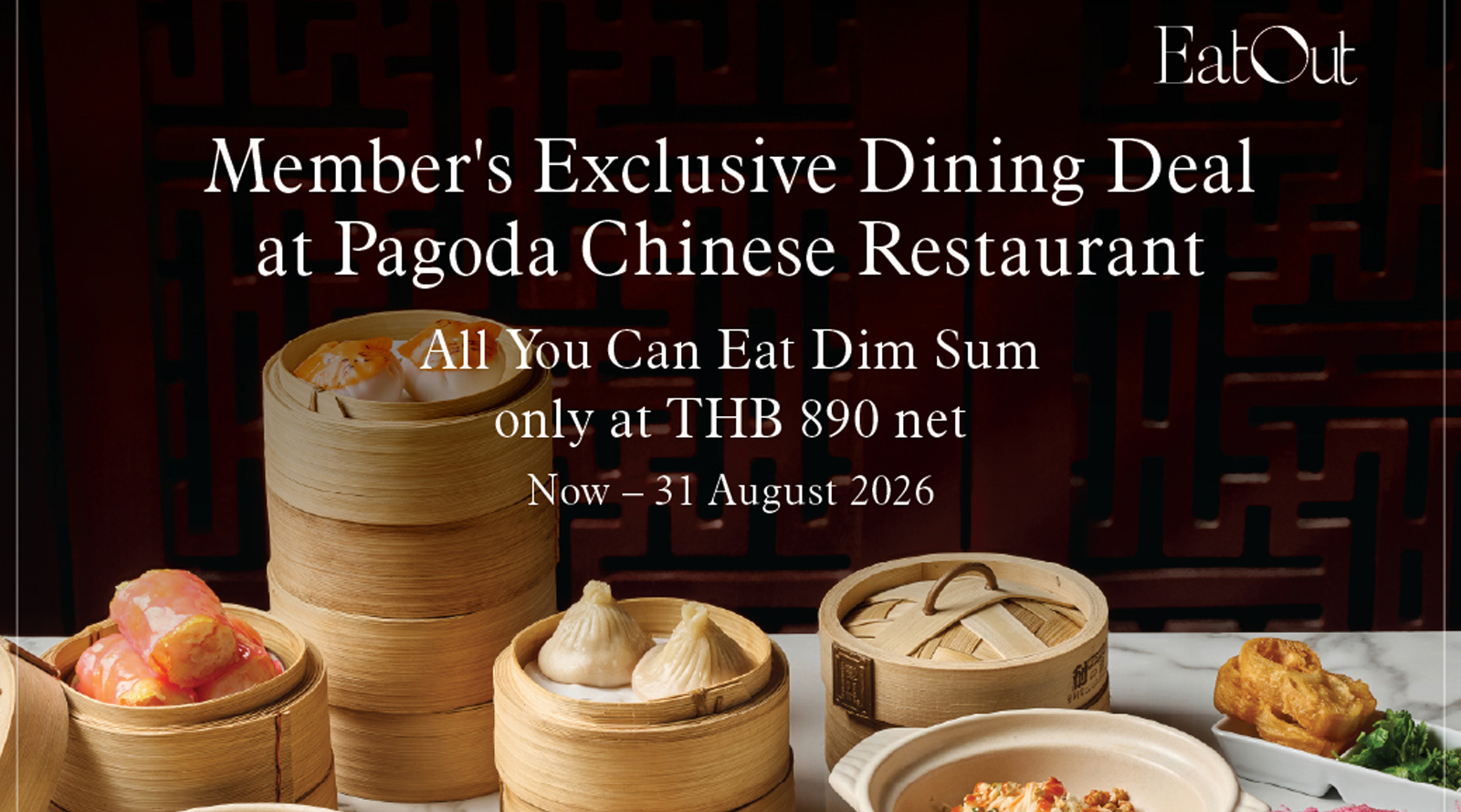 “Eat Out with Marriott Bonvoy” is Back! Discover Exclusive Dining Offers at Bangkok Marriott Marquis Queen’s Park