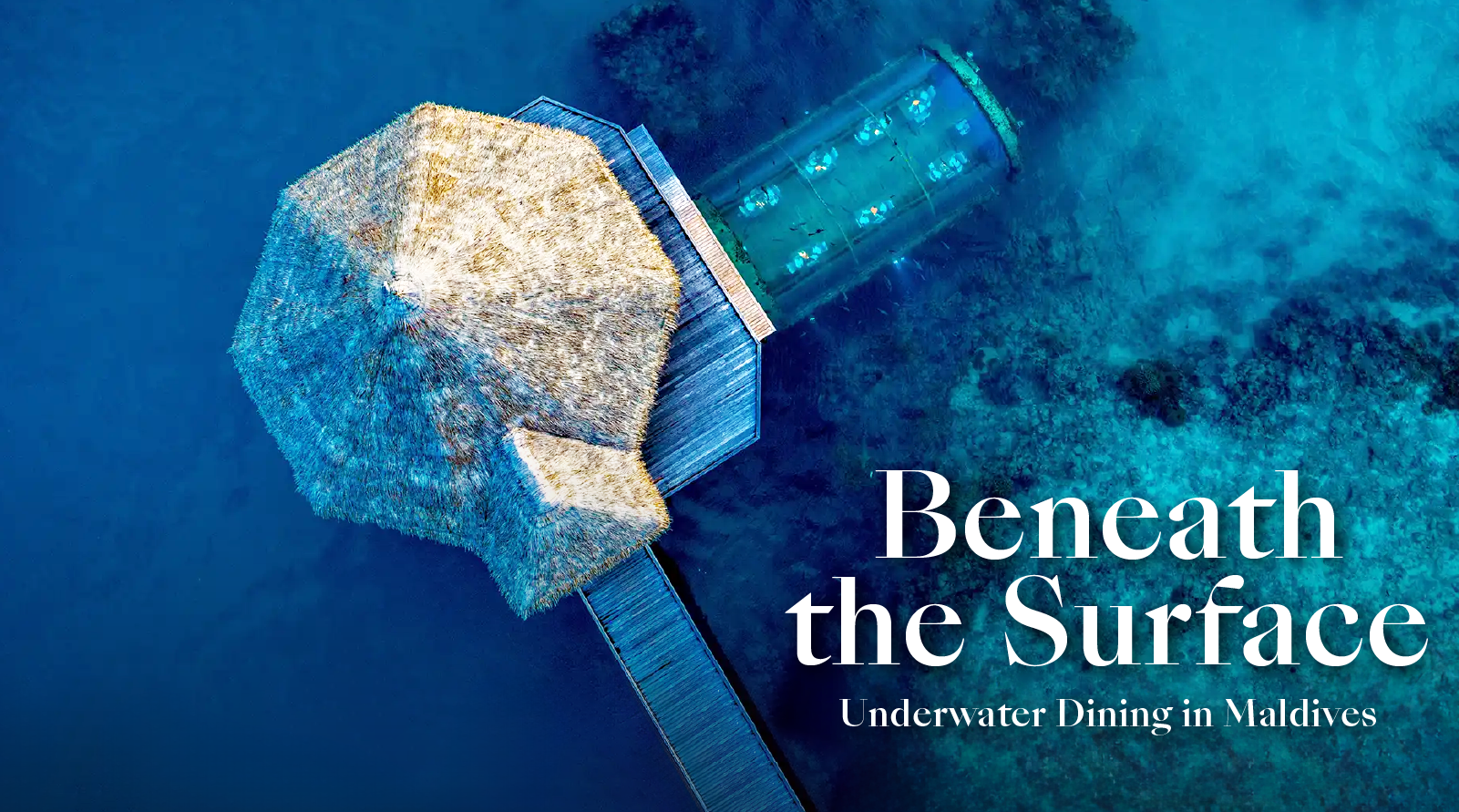 Beneath the Surface Underwater Dining in the Maldives