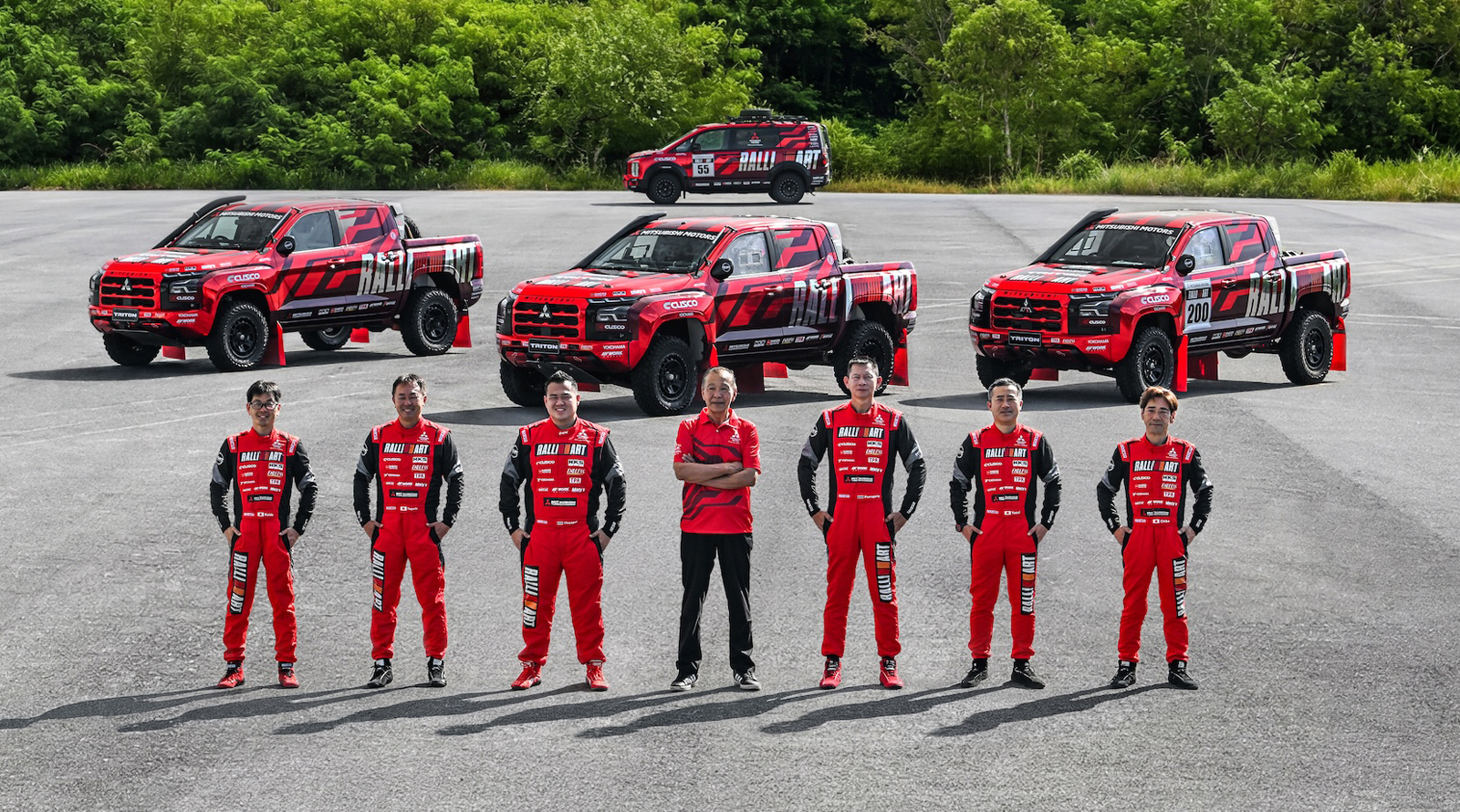 Team Mitsubishi Ralliart Targets Back-to-Back Titles at Asia Cross Country Rally 2026