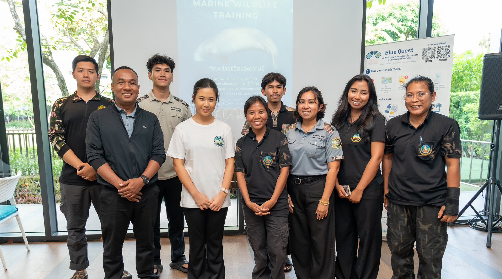 BlueQuest partners with OZO Phuket and Amari Phuket for marine wildlife rescue training